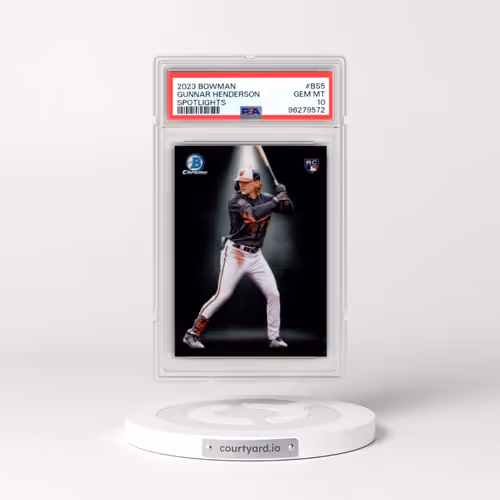 2023 Bowman Spotlights #BS5 Gunnar Henderson (PSA 10 GEM MINT)