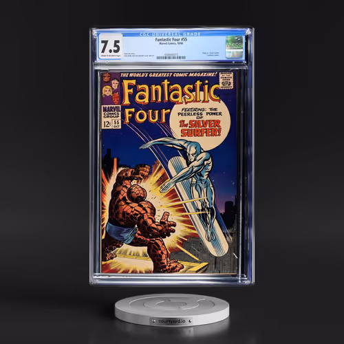 Fantastic Four #55 CGC 7.5 Cream to Off-white Pages (Marvel Comics, 10/66)