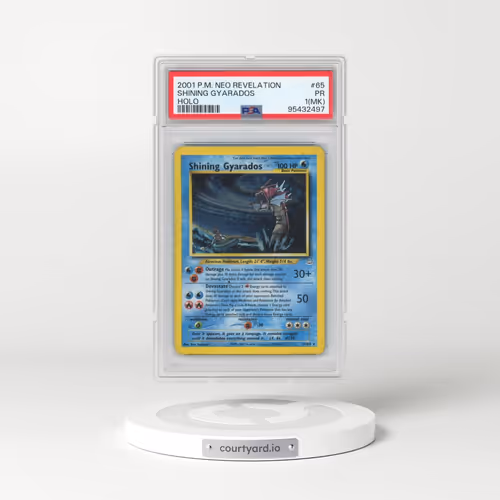 2001 Pokémon Neo Revelation #65 Shining Gyarados - Holo Holo (PSA 1 PR)