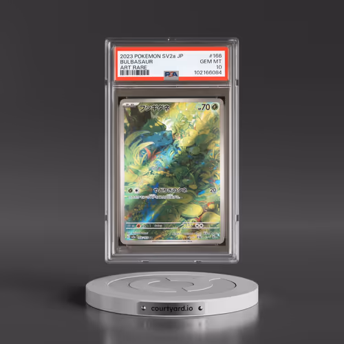 2023 Pokémon Sv2a-Pokemon 151 #166 Bulbasaur - Art Rare (PSA 10 GEM MINT)