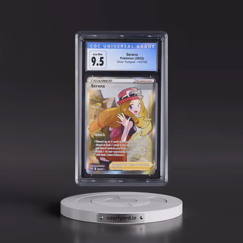 2022 Silver Tempest #193/195 Serena - Ultra Rare Holo (CGC 10 GEM MINT)