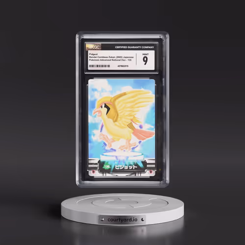 2003 Base Set (2005)(Bold Romanji Back) #135 Pidgeot (CGC 9 MINT)