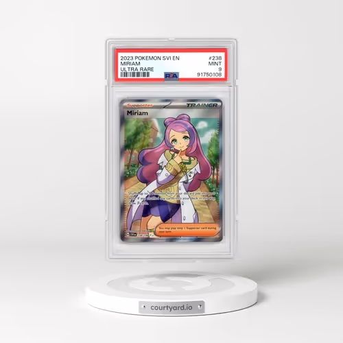 2023 Pokémon Svi EN-Scarlet & Violet #238 Miriam - Ultra Rare (PSA 9 MINT)