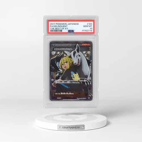 2017 Pokémon the Best of XY #184 Delinquent - Full Art (PSA 10 GEM MINT)