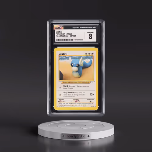 2002 Neo Destiny #63/105 Dratini (CGC 8 NM-MT)