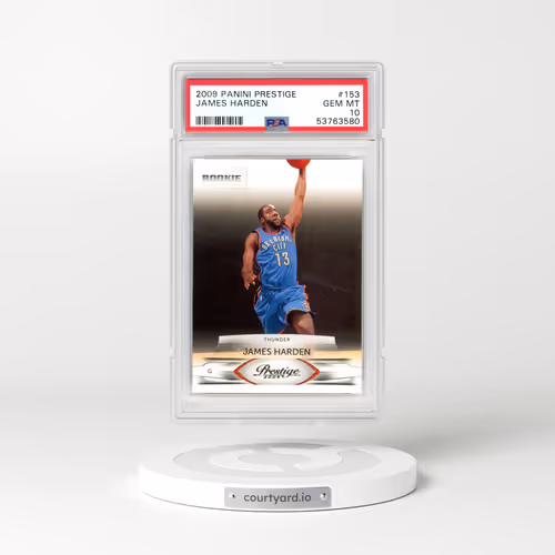 2009 Panini Prestige #153 James Harden (PSA 10 GEM MINT)