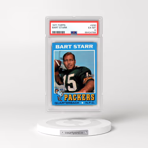 1971 Topps #200 Bart Starr (PSA 6 EX-MT)