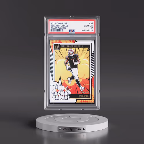 2024 Panini Donruss Bomb Squad #32 JA'Marr Chase (PSA 10 GEM MINT)