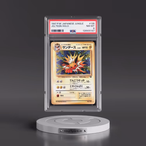 1997 Pokémon Jungle #135 Jolteon - Holo (PSA 8 NM-MT)
