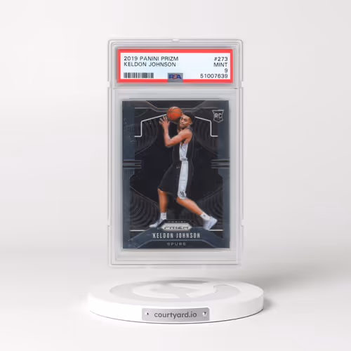 2019 Panini Prizm #273 Keldon Johnson (PSA 9 MINT)