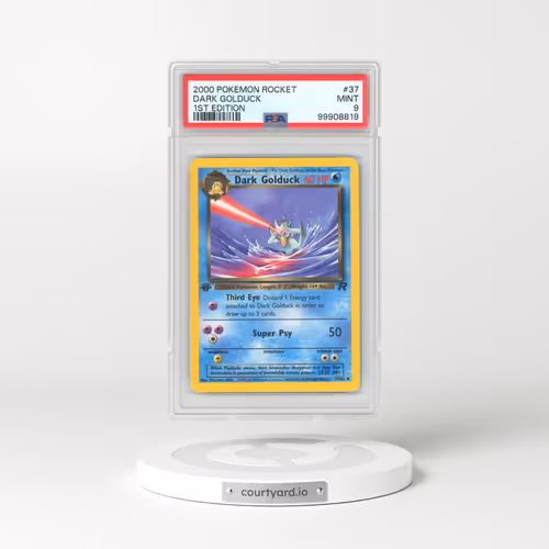 2000 Team Rocket #37 Dark Golduck - 1st Edition (PSA 9 MINT)