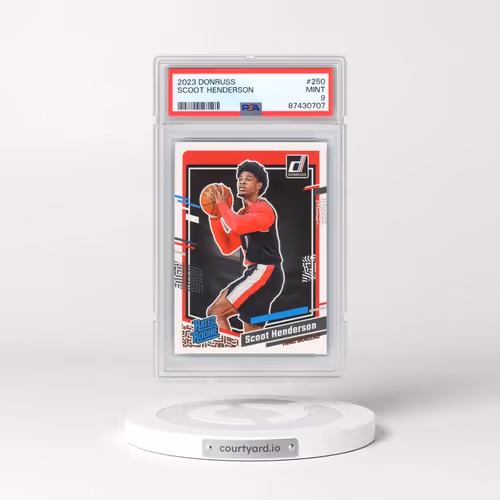 2023 Panini Donruss #250 Scoot Henderson (PSA 9 MINT)