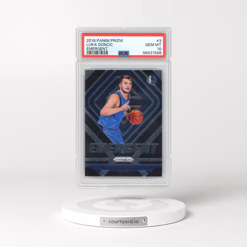 2018 Panini Prizm Emergent #3 Luka Doncic (PSA 10 GEM MINT)