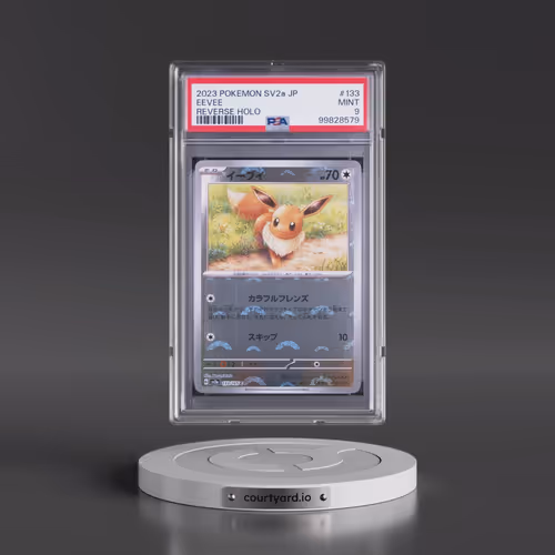 2023 Pokémon Sv2a-Pokemon 151 #133 Eevee - Reverse Holo (PSA 9 MINT)