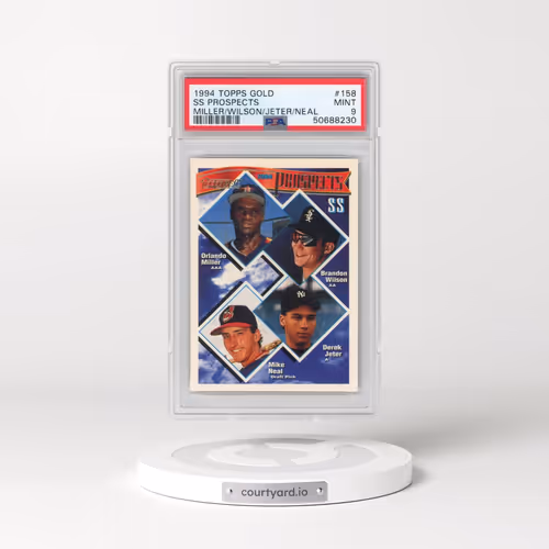1994 Topps Gold #158 SS Prospects - Miller/Wilson/Jeter/Neal (PSA 9 MINT)