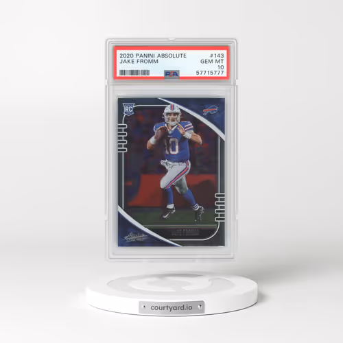2020 Panini Absolute #143 Jake Fromm (PSA 10 GEM MINT)