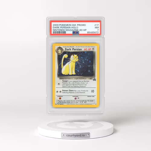 2000 Nintendo Magazine Promos #17 Dark Persian - Holo (PSA 7 NM)