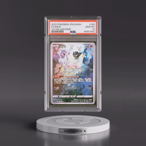 2022 Pokémon Sword & Shield Vstar Universe #183 Mew - Full Art (PSA 10 GEM MINT)