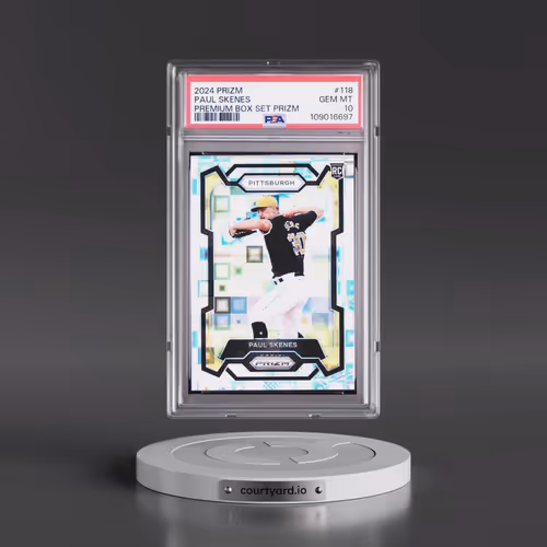 2024 Panini Prizm #118 Paul Skenes - Premium Box Set Prizm (PSA 10 GEM MINT)