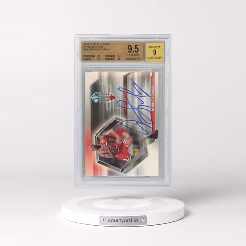 2004 SP Authentic Signatures #RN Dennis Rodman (BGS 9.5 GEM MINT)