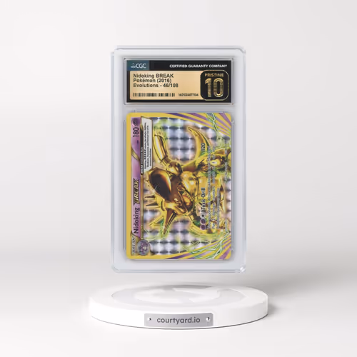 2016 Evolutions #46/108 Nidoking BREAK (CGC 10 PRISTINE)