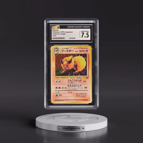 1997 Pokémon Jungle Flareon - Holo (CGC 7.5 NM+)