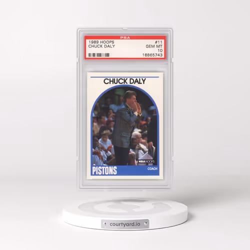 1989 Hoops #11 Chuck Daly (PSA 10 GEM MINT)