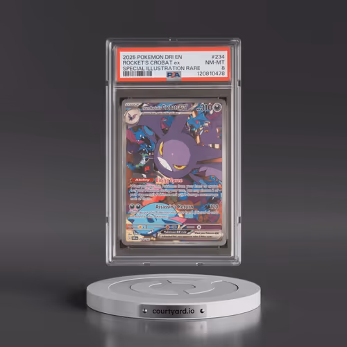 2025 Pokémon Dri EN-Destined Rivals #234 Team Rocket's Crobat EX - Holo Special Illustration Rare (P