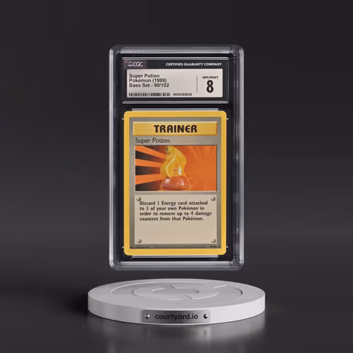 1999 Base Set #90/102 Super Potion (CGC 8 NM-MT)