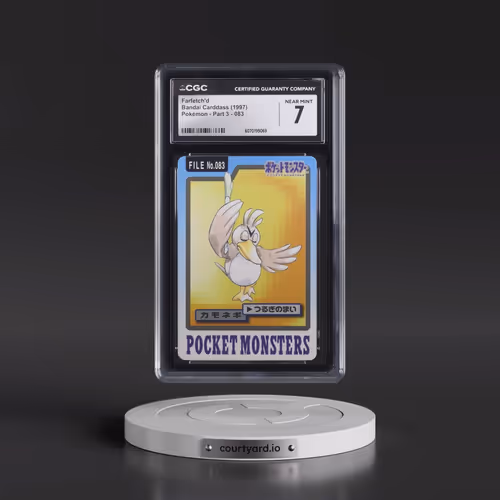 1997 (Pocket Monsters on Bottom) Part 3 #083 Farfetch'd (CGC 7 NM)
