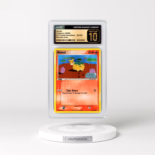 2006 EX Crystal Guardians #59 Numel - Holo (CGC 10 PRISTINE)