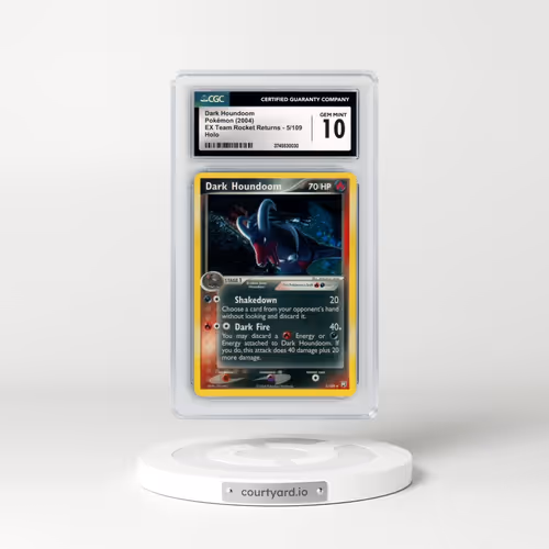 2004 EX Team Rocket Returns #5/109 Dark Houndoom - Holo (CGC 10 GEM MINT)