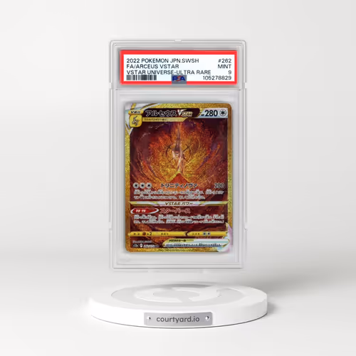 2022 Pokémon Sword & Shield Vstar Universe #262 Arceus Vstar - Full Art Ultra Rare (PSA 9 MINT)
