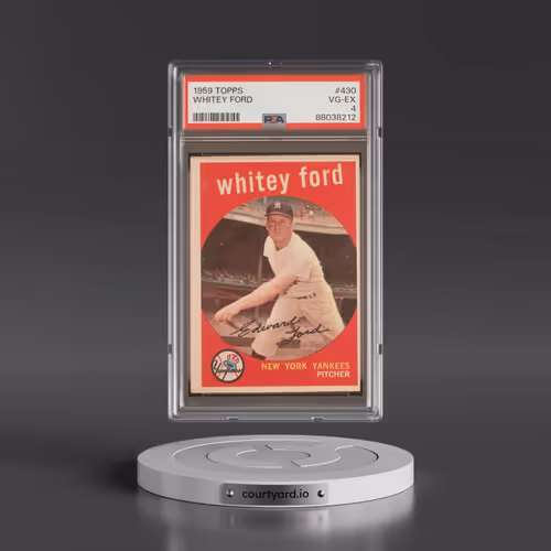 1959 Topps #430 Whitey Ford (PSA 4 VG-EX)