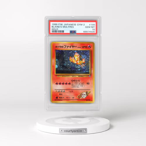 1999 Pokémon Gym 2 #146 Blaine's Moltres - Holo (PSA 10 GEM MINT)