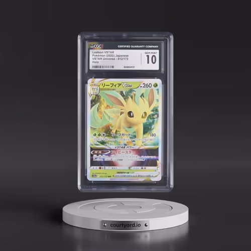 2022 VSTAR Universe #012/172 Leafeon VSTAR - Holo (CGC 10 GEM MINT)