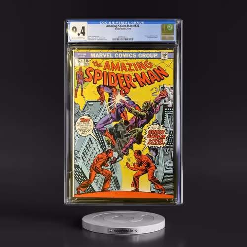 Amazing Spider-Man #136 CGC 9.4 Off-white to White Pages (Marvel Comics, 9/74)