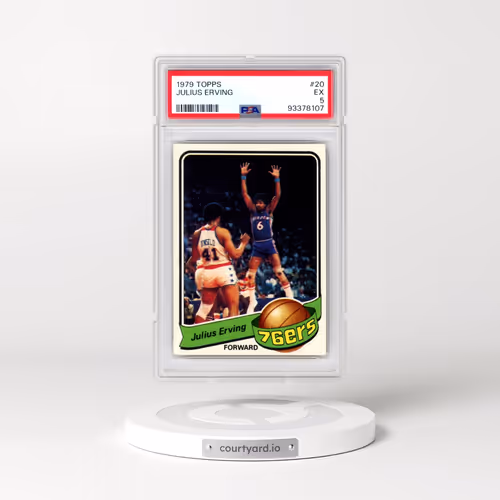 1979 Topps #20 Julius Erving (PSA 5 EX)