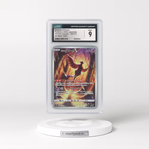 2022 VSTAR Universe #182/172 Galarian Articuno - Art Rare (CGC 9 MINT)