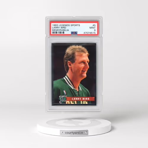 1993 Legends Sports Memorabilia #5 Larry Bird (PSA 9 MINT)