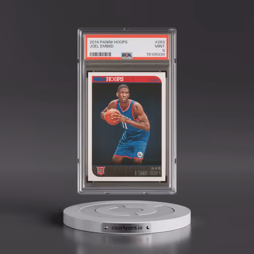 2014 Panini Hoops #263 Joel Embiid (PSA 9 MINT)