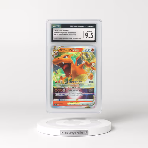2022 Japanese VSTAR Universe #14 Charizard VSTAR - Full Art Holo (CGC 9.5 MINT+)