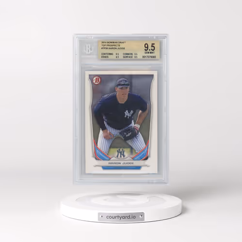 2014 Bowman Draft Picks Top Prospects #TP39 Aaron Judge (BGS 9.5 GEM MINT)