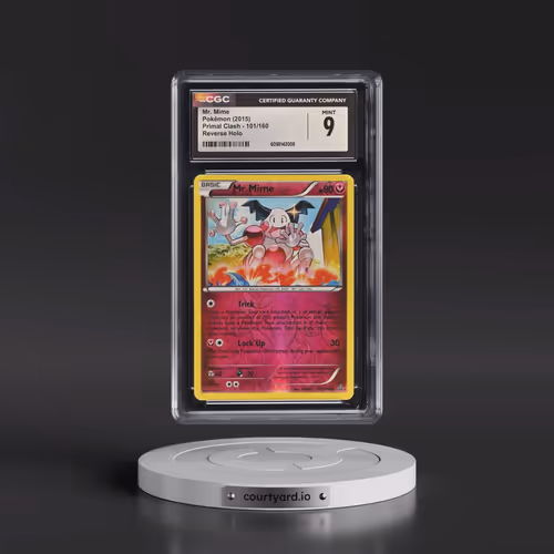 2015 Primal Clash #101/160 Mr. Mime - Reverse Holo (CGC 9 MINT)