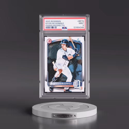 2025 Bowman Paper Prospects #BP79 Kevin Mcgonigle (PSA 9 MINT)