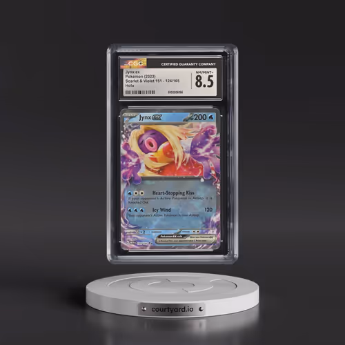 2023 Scarlet & Violet 151 - MEW EN #124/165 Jynx ex - Holo (CGC 8.5 NM-MT+)