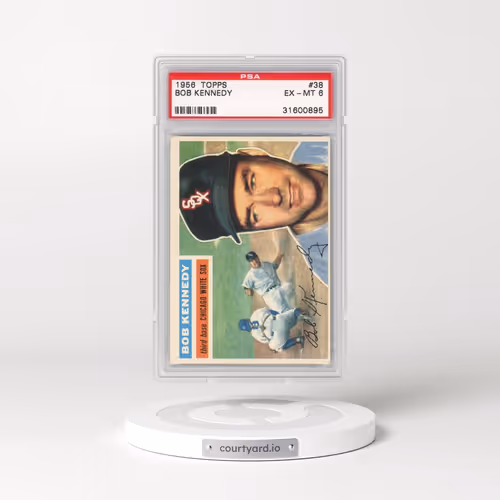 1956 Topps #38 Bob Kennedy - White Back (PSA 6 EX-MT)