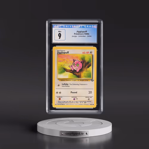 1999 Jungle #54/64 Jigglypuff (CGC 9 MINT)