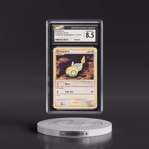 2010 HeartGold & SoulSilver #41/123 Dunsparce (CGC 8.5 NM-MT+)