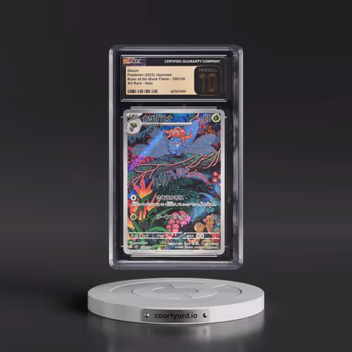 2023 Ruler of the Black Flame #109/108 Gloom - Art Rare Holo (CGC 10 PRISTINE)